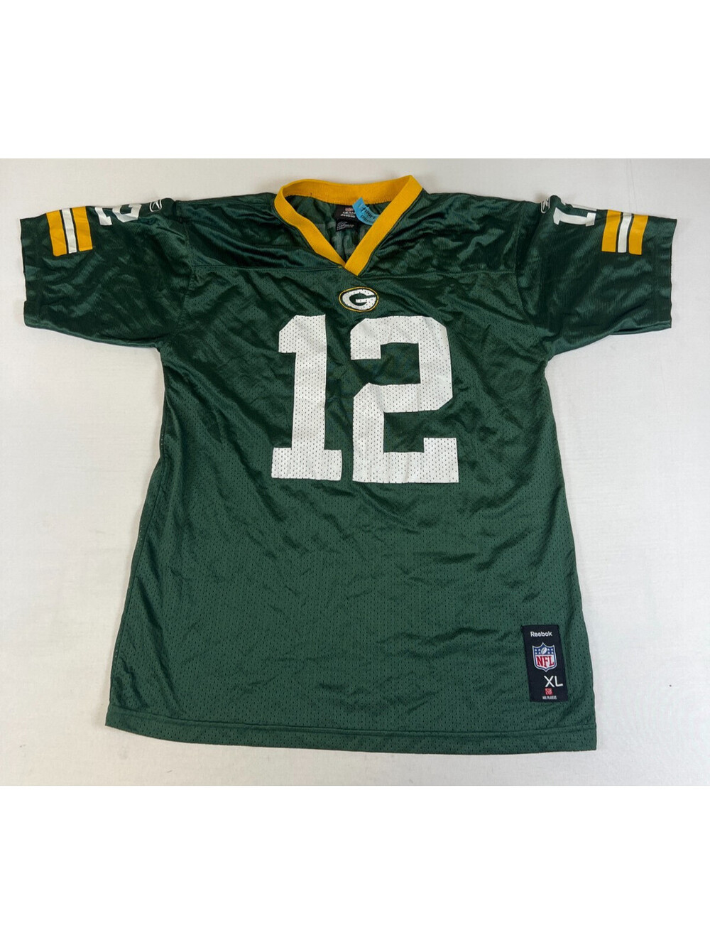Reebok NFL Team Apparel Green Bay Packers Aaron Rodgers Youth XL 18/20 Jersey